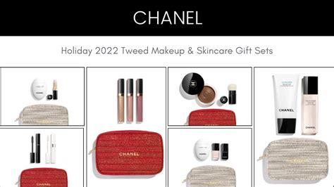 chanel 2022 holiday gift set|chanel makeup sets 2022.